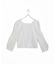 【WEB限定】シャーリングショルダーブラウス