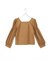 【WEB限定】シャーリングショルダーブラウス