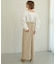 【WEB限定】ストライプ柄ストレートサロペット