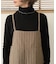 【WEB限定】ストライプ柄ストレートサロペット