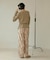 【WEB限定】アシメラップデザイントップス