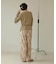 【WEB限定】アシメラップデザイントップス
