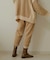 【WEB限定】ミックスジャガード編みジョガーパンツ