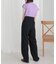 【S/M/Lサイズ展開】ハイウエストセンタープレスカラースラックス