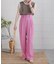 【S/M/Lサイズ展開】ハイウエストセンタープレスカラースラックス