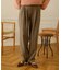 【セットアップ可能】ボタンフライハイウエストパンツ
