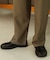 【セットアップ可能】ボタンフライハイウエストパンツ