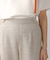 【セットアップ可能】リネンライクストレートパンツ