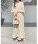 裾アシメプリーツワンピース