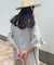 裾アシメプリーツワンピース
