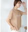 シルケット天竺フロッキーTシャツ
