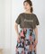 シルケット天竺フロッキーTシャツ
