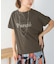 シルケット天竺フロッキーTシャツ