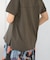シルケット天竺フロッキーTシャツ