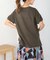 シルケット天竺フロッキーTシャツ