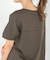 シルケット天竺フロッキーTシャツ