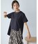 発泡ロゴプリントTシャツ