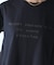 発泡ロゴプリントTシャツ