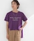 発泡ロゴプリントTシャツ