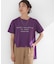 発泡ロゴプリントTシャツ