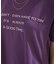 発泡ロゴプリントTシャツ