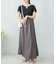前後2WAYギャザーバルーンワンピース
