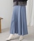 フロントプリーツパンツ