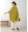 麻ライクシャツチュニック