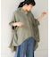 麻ライクシャツチュニック