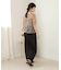 前後2WAYマーブルシアーメッシュトップス