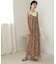 【S・Mサイズ展開】マーブルシアーメッシュキャミワンピース