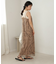 【S・Mサイズ展開】マーブルシアーメッシュキャミワンピース