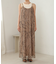 【S・Mサイズ展開】マーブルシアーメッシュキャミワンピース