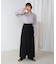 シフォン楊柳ブラウス