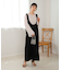 シフォン楊柳ブラウス