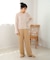 シフォン楊柳ブラウス