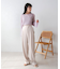 シフォン楊柳ブラウス