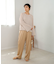 シフォン楊柳ブラウス