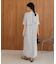 【S・Mサイズ展開】メロウ切替ストライププリーツワンピース