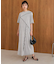 【S・Mサイズ展開】メロウ切替ストライププリーツワンピース