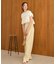フレンチスリーブドライタッチトップス