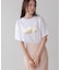 オーバーサイズ箔ロゴTeeシャツ