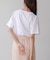オーバーサイズ箔ロゴTeeシャツ