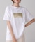 オーバーサイズ箔ロゴTeeシャツ