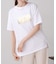 オーバーサイズ箔ロゴTeeシャツ