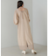 【低身長向けサイズあり】レイヤード風裏毛ワンピース