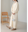 【低身長向けサイズあり】レイヤード風裏毛ワンピース