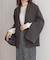 【オケージョンドレス/結婚式/2サイズ展開/SET ITEM/インナー付き/裏地付き】袖スリットジャケット