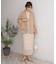 【オケージョンドレス/結婚式/2サイズ展開/SET ITEM/インナー付き/裏地付き】袖スリットジャケット