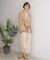 【オケージョンドレス/結婚式/2サイズ展開/SET ITEM/インナー付き/裏地付き】袖スリットジャケット